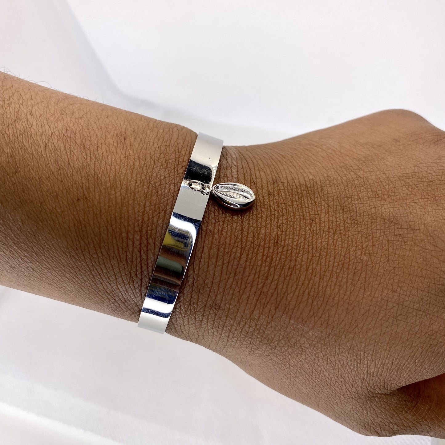 Bracelet « Ndeye »  couleur argent